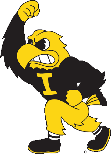 Iowa Hawkeye Png - Iowa Hawkeyes (500x500)