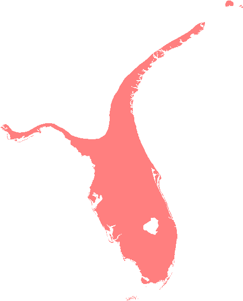 Cabbage Palmetto Interactive Native Range - Sabal Palmetto Native Range (900x600)