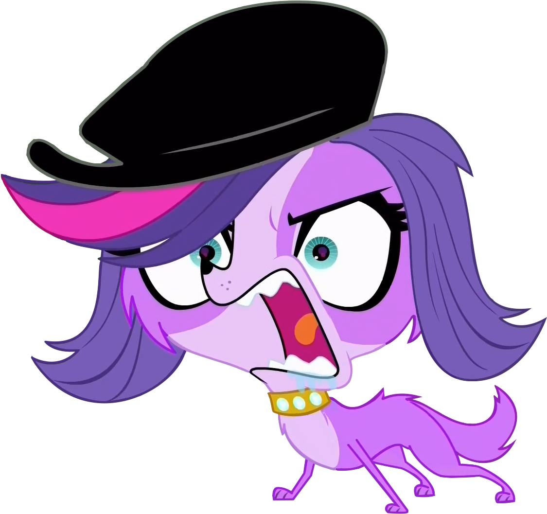 “ Here Is An Angry Dog - Littlest Pet Shop Zoe Angry (1141x1075)