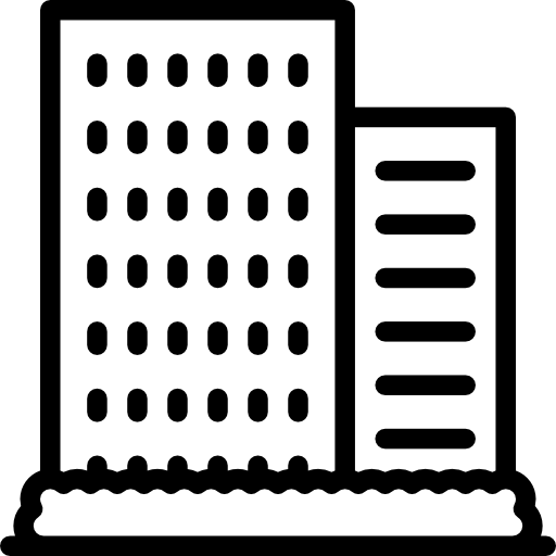 Angry Man Clipart - Apartment Clipart Black And White (512x512)