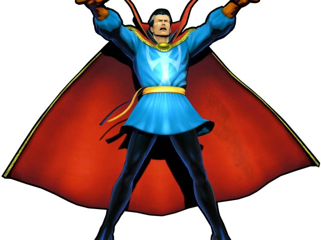 Doctor Strange Clipart Umvc3 - Doctor Strange Marvel Vs Capcom 3 (640x480)