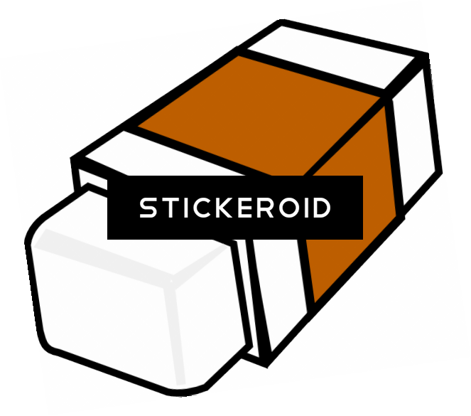 Eraser Objects - Eraser Clipart Png (663x585)