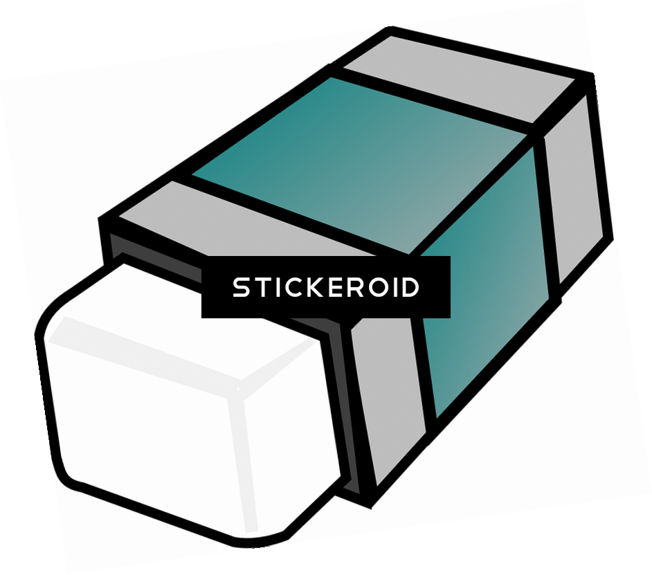 Eraser Objects - Drawing Pic Of Eraser (942x831)