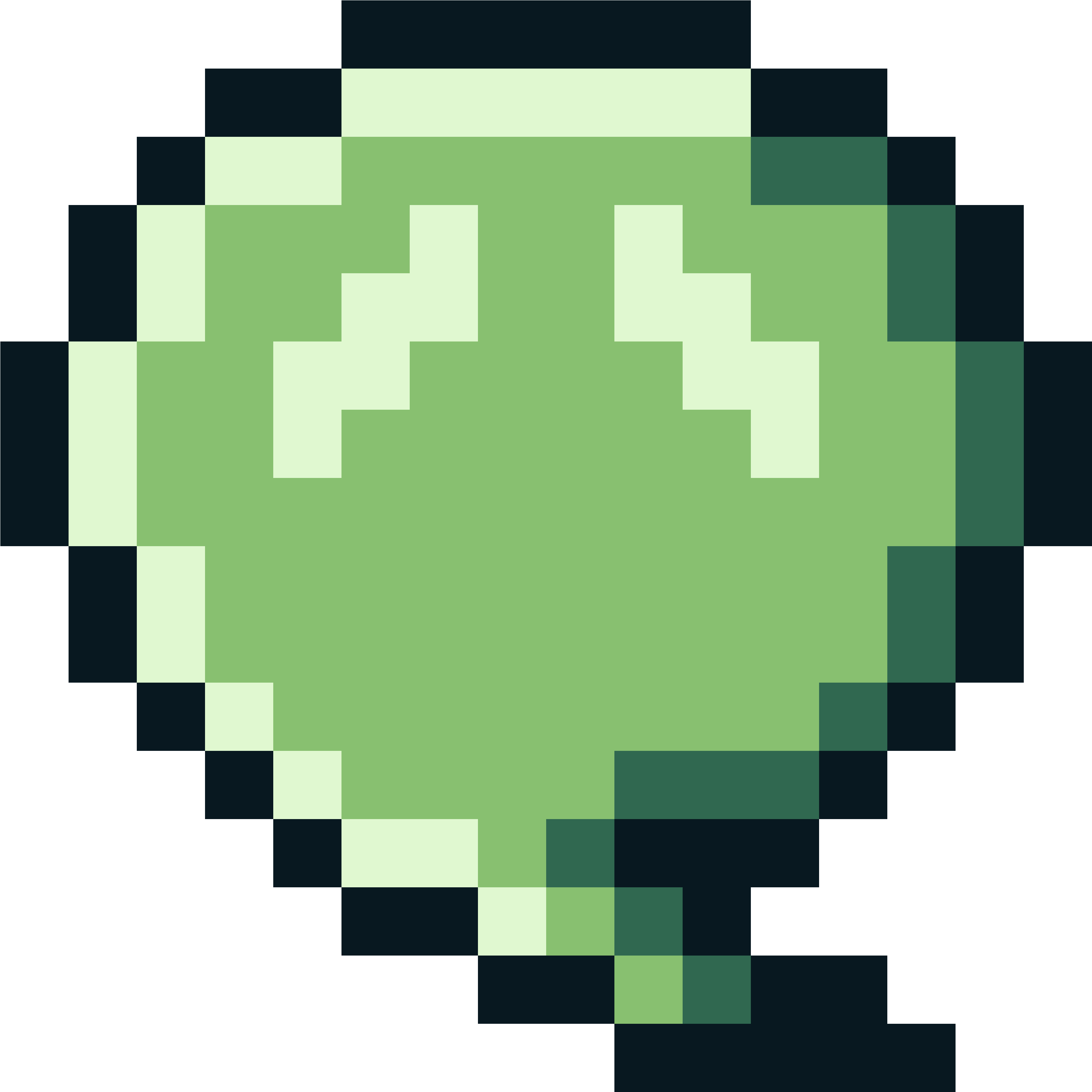 Fog Badge - Pixel Pac Man Png (4200x4000)