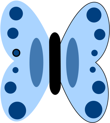 Free Blue-butterfly - Butterfly (623x800)