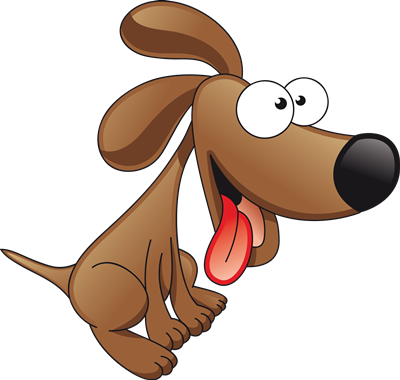 Pig Games, Kitty Games, Coloring Games For Kids, Dog - Cartoon Character Of Dog (400x380)