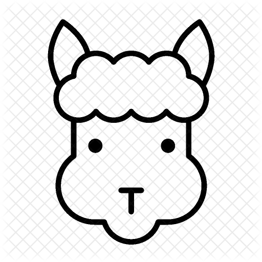 Alpaca Clipart Svg - Clip Art (512x512)
