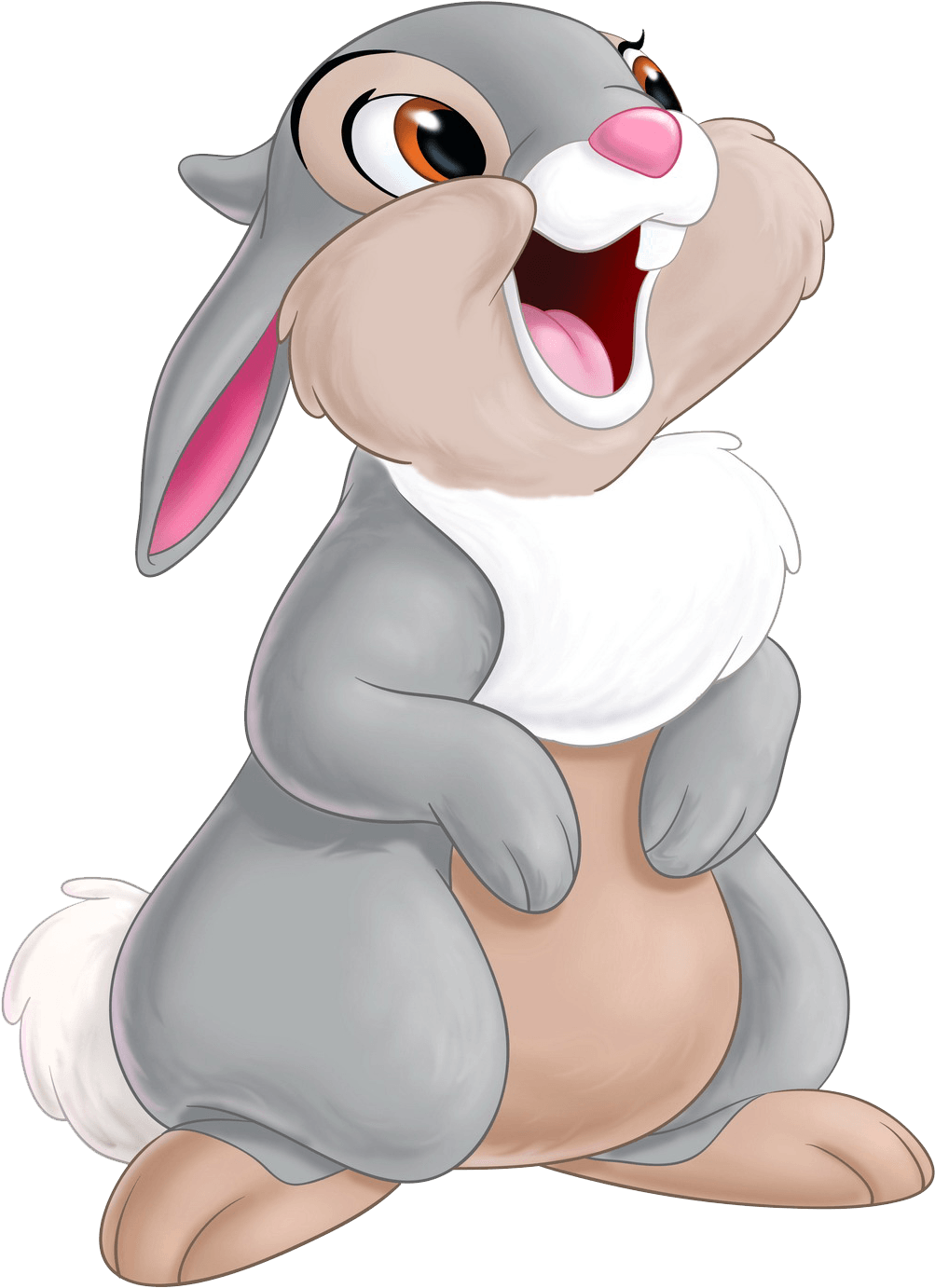 Thumper Bambi Transparent Png Clip Art Image - Thumper Bambi (1035x1430)