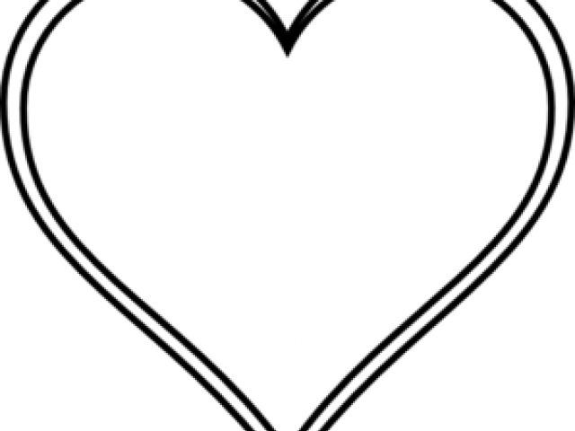 Curly Clipart Heart Outline - Heart (640x480)