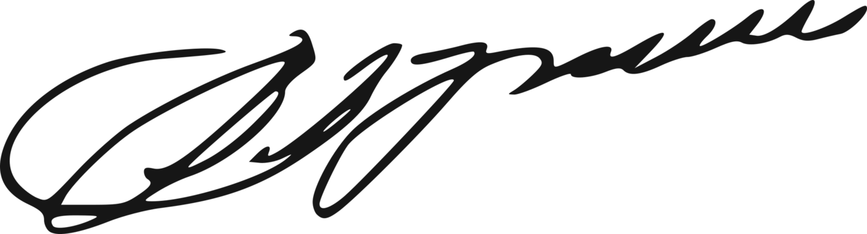 President Of Russia Politician Signature - Signature Of Putin (1257x340)