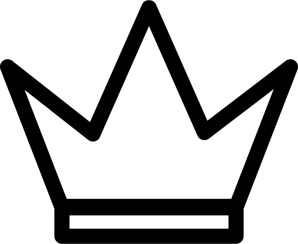 Royal Crown Of Straight Lines Design Comments - Logos With Straight Lines (980x802)