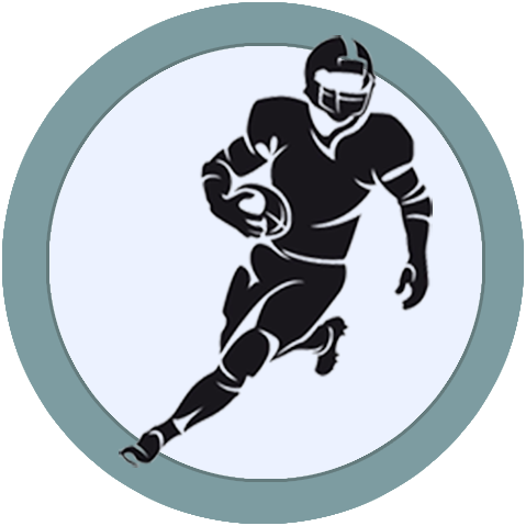 As A Critical Part Of The Asfl Platform, Our Mission - American Football Player Vector (479x479)