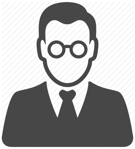 Png Black And White Download Avatar Vector Doctor - Expert Icon (464x512)