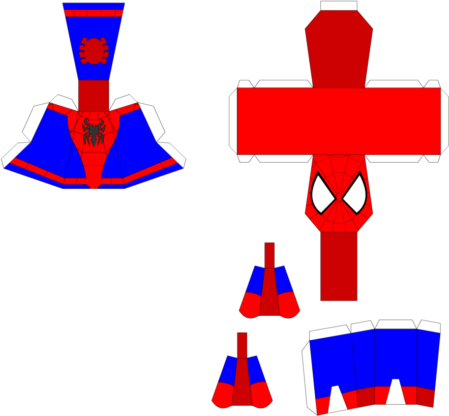 3d Paper Craft - Paper Model (900x844)