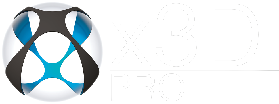 3d Printers - Logo X 3d Png (992x458)