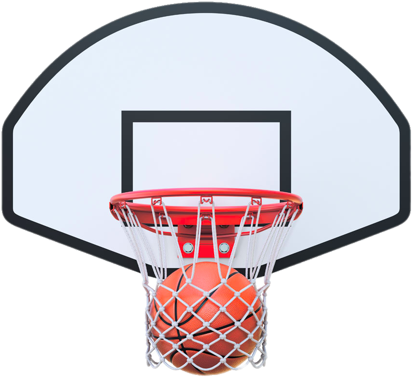 Basketball Backboard Net Stock Photography Clip Art - Cesta De Basquete (1000x866)