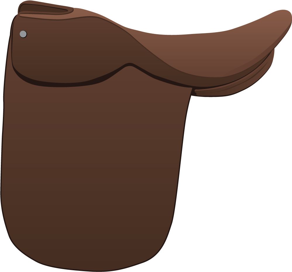 Pony Clipart Saddle - Saddle Clipart Transparent (1800x1400)