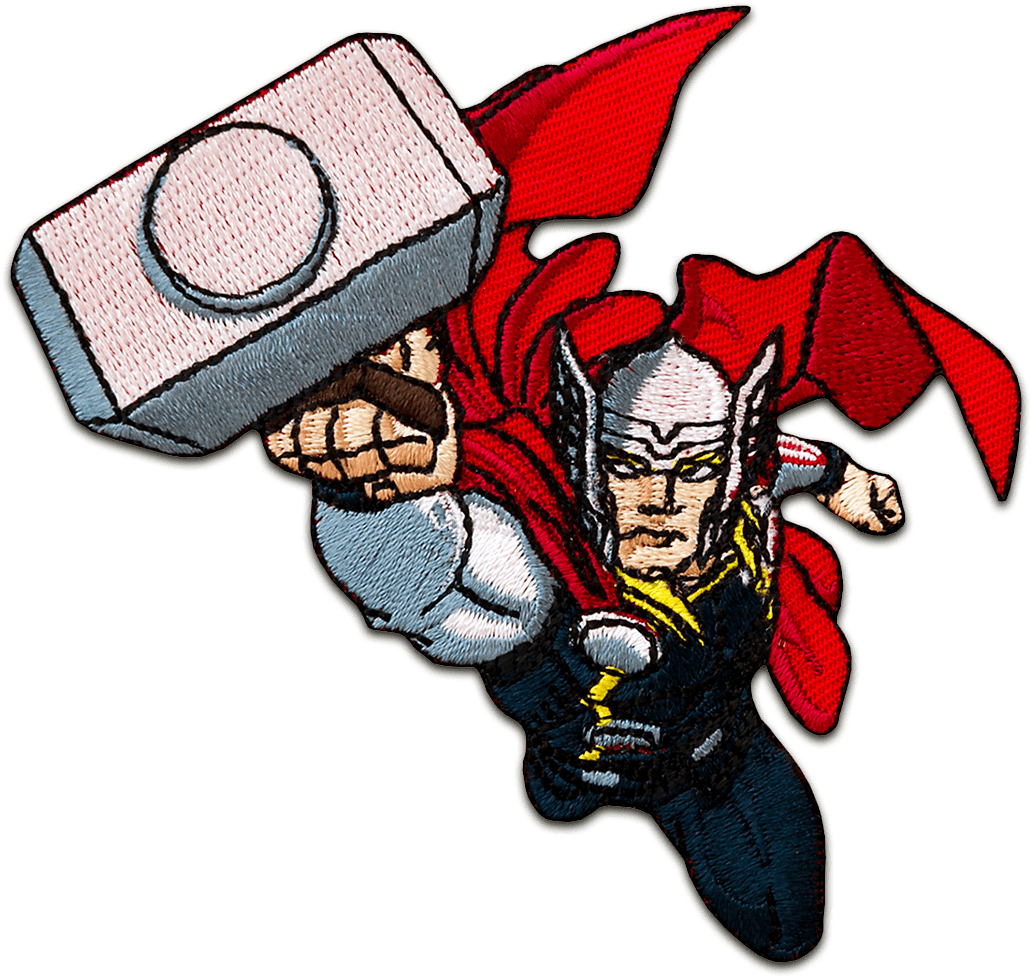 Marvel Avengers Thor Comico Bambini Colorato - Thor (1100x1100)