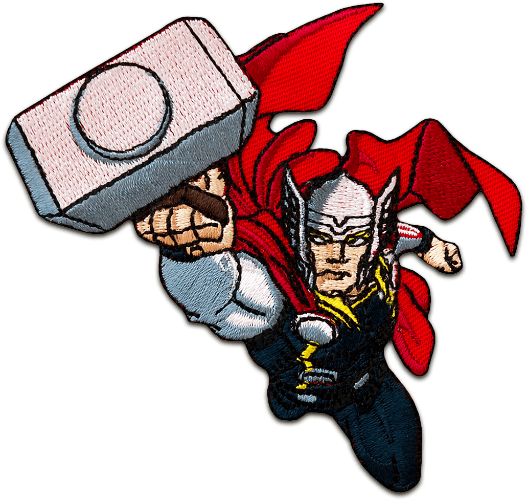 Marvel Avengers Thor Comico Bambini Colorato - Thor - (1100x1100) Png  Clipart Download, image size:1031x977