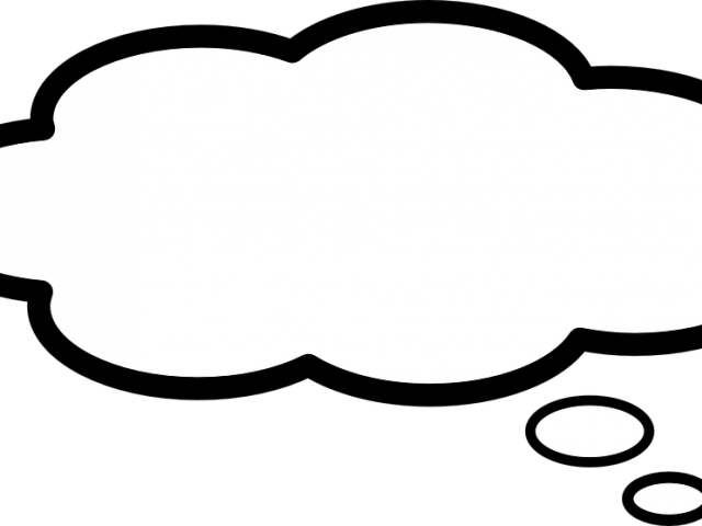 Imagination Clipart Thought Bubble - Thought (640x480)