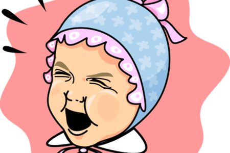 Image Transparent Download Wallpaper Baby Crying Full - Crying Baby Clip Art (450x300)