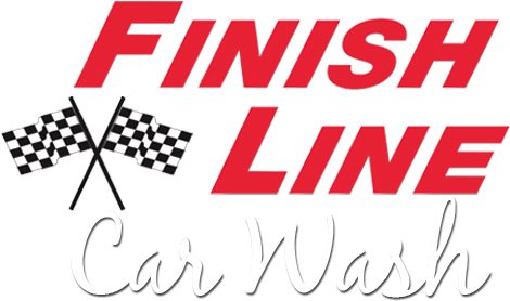 Finish Line Car Wash, Solon, Ohio, 3 Minute Express - Finish Line Car Wash Logo (600x300)