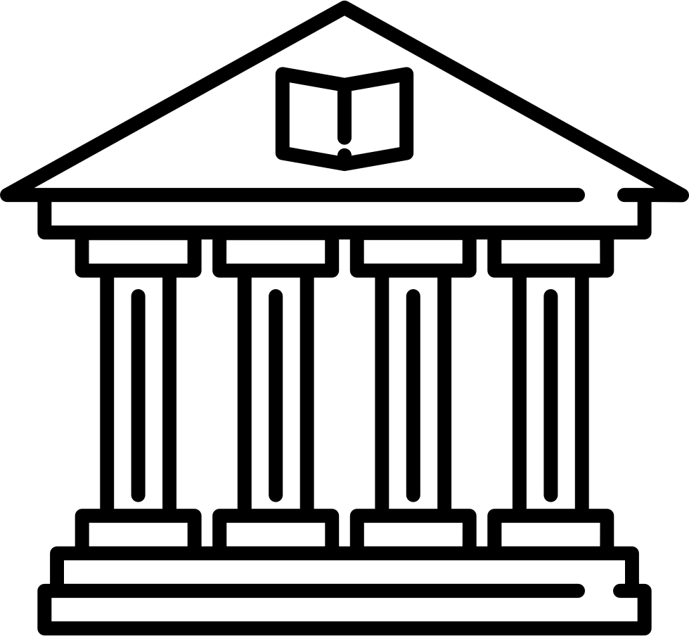 Column Clipart Old Temple - Corporate University Icon (980x904)