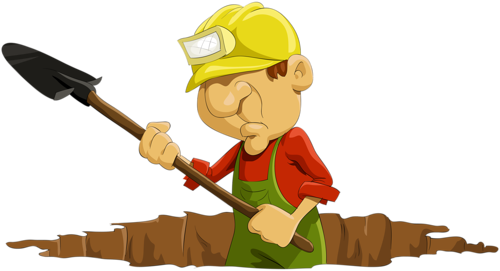 Рабочий - Dig Out Of Hole (500x271)