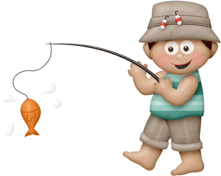 Fishing Adventures Yandex - Cartoon Family Fishing Jpg (768x629)