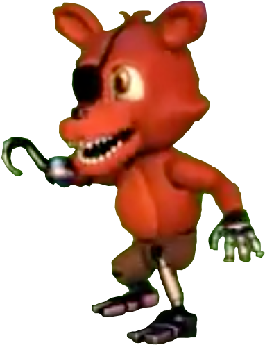 Foxy Transparent Clipart - Fnaf Adventure Foxy (518x560)