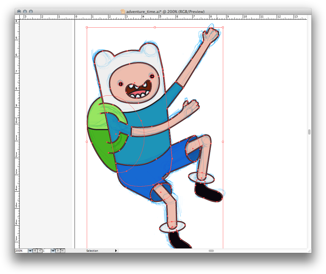 Using The Brush Tool Create This Part Of The Arm That - Cartoon (1112x937)