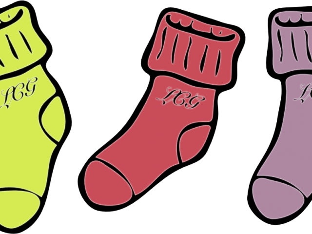 Socks Clipart Two - Socks Clipart Png (640x480)