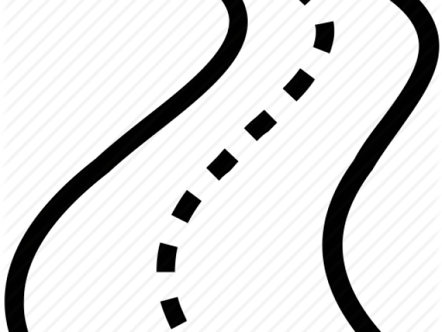 Freeway Clipart Zigzag Road - Portable Network Graphics (640x480)