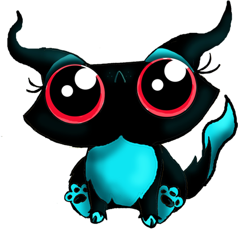 Funny Adoptable Little Blue - Clip Art (531x520)