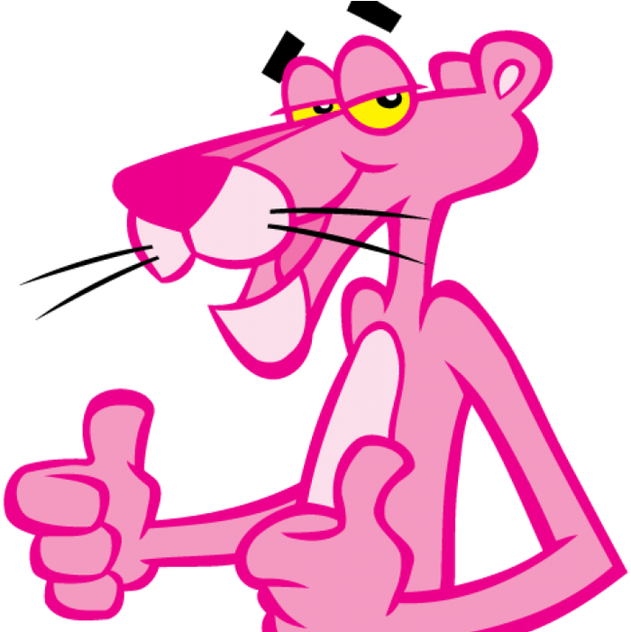 Hands Clipart Waiter - Pink Panther Png (1000x700)