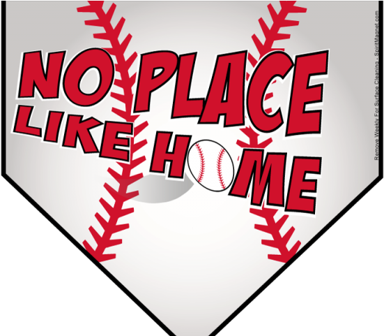 Home Plate Cliparts - Retro Planet Ball Game Today Baseball Wall Decal Sports (640x480)