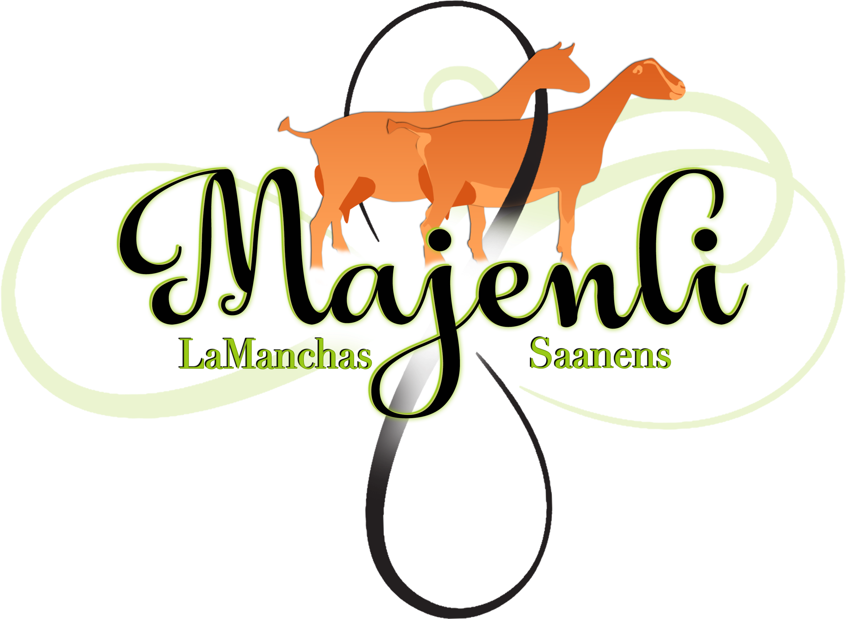 Saanen Goat Logo Designs (3000x2400)