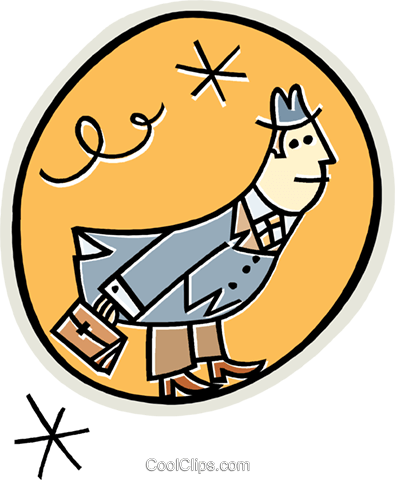 Early Bird Royalty Free Vector Clip Art Illustration - Cartoon (395x480)