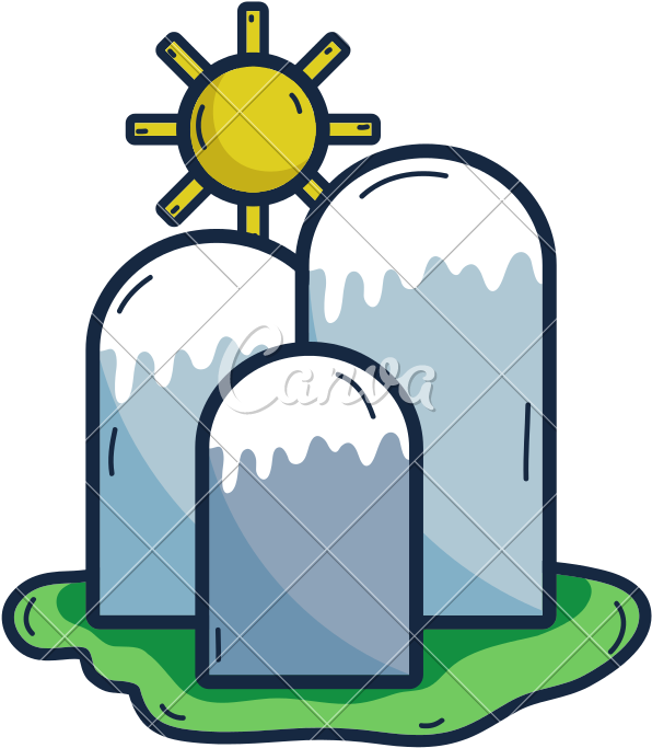 Snowy Mountains In Sunny Weather - Cuidado De La Naturaleza (800x800)