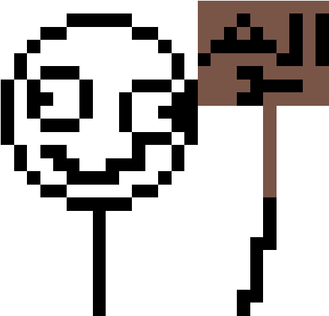 All Hail Me - Pixel Art Halloween Ghost (592x592)