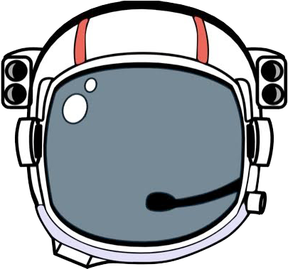 Endeavour Intermediate Schools - Astronaut Helmet Clipart (432x379)