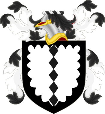 Coat Of Arms Of Charles Cotesworth Pinckney - Newcastle Coat Of Arms (350x382)