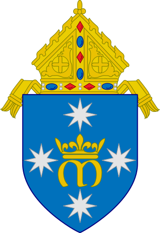 Arms Of The Personal Ordinariate Of Our Lady Of The - Diocese Of San Bernardino Logo (330x481)