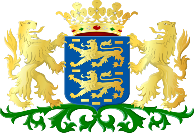It Is Situated In The Northern Part Of The Country - Friesland Coat Of Arms (640x440)
