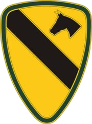 1st Cavalry Division - 1st Cavalry Division Logo (300x405)