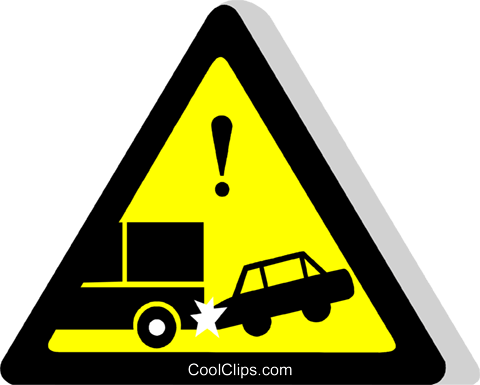 Eu Road Sign, Attention Royalty Free Vector Clip Art - Danger Of Falling Objects (480x385)