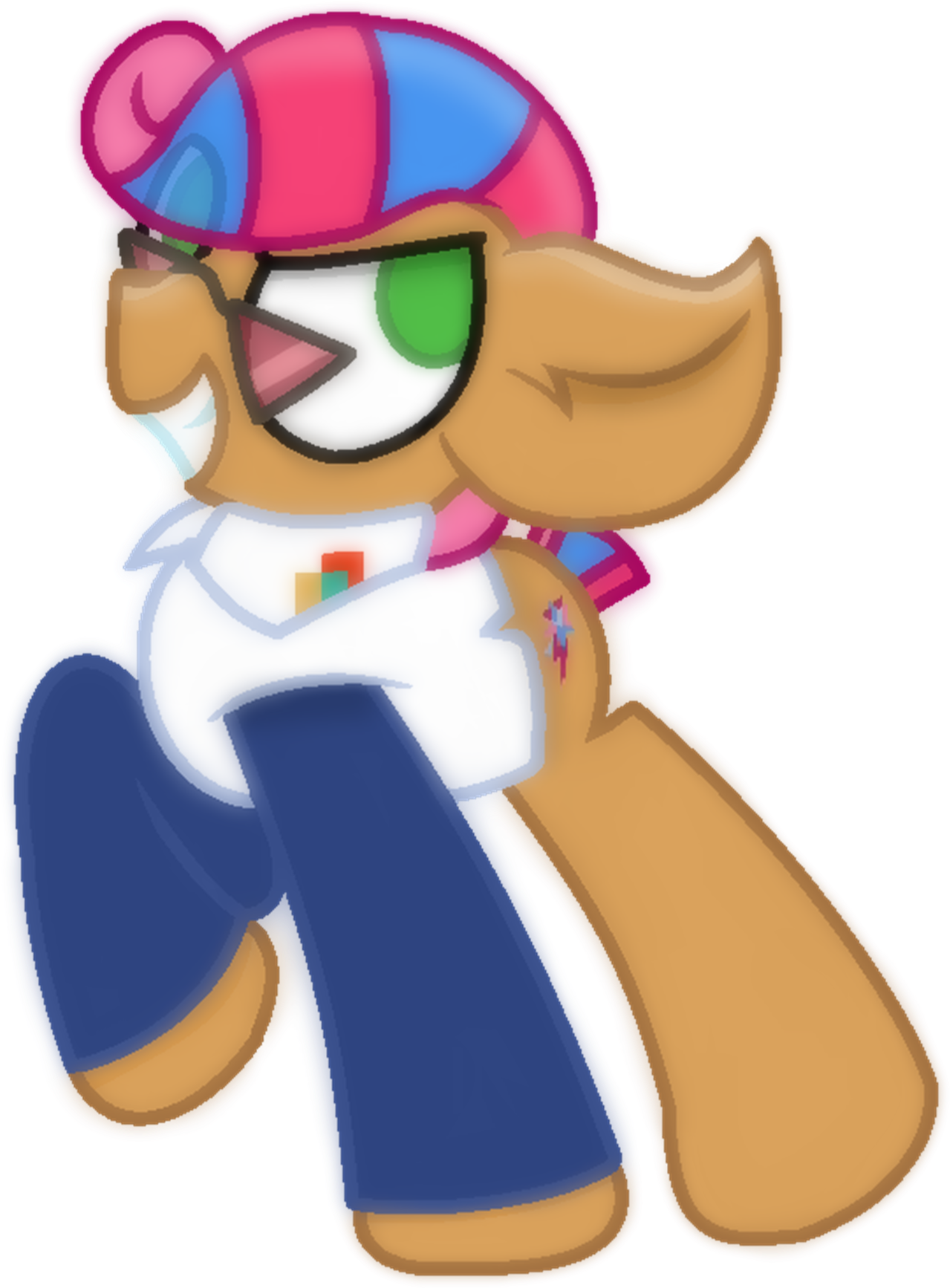 Artist Thefanficfanpony Safe Solo Artistthefanficfanpony - Cartoon (1630x1903)