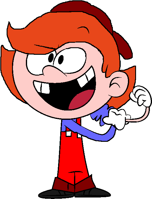 Cute Pig Clip Art - Loud House Scott (524x672)