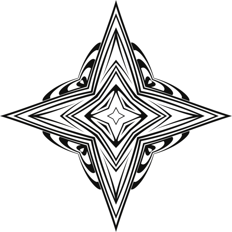 Clip Art Stock Line Art Drawing Abstract Art Art Deco - Black And White Art Deco Clipart (750x750)