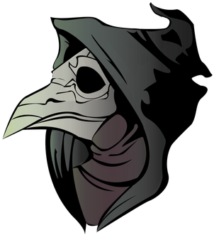 Banner Freeuse Library Zunihorrendus - Plague Doctor Logo Png (350x350)